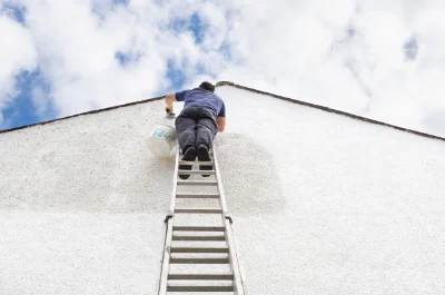 Peinture extérieure à Vierville-sur-Mer — façades et ravalement